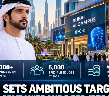 Dubai Sets Ambitious Target of 1,000 AI Companies and 5,000 Jobs by 2030